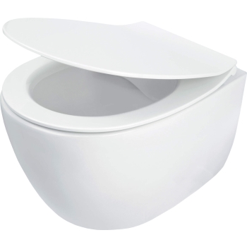 Miska WC z deską bezkołnierzowa